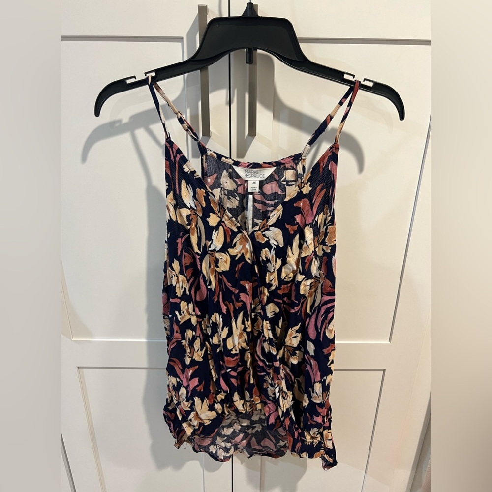 Floral tank top